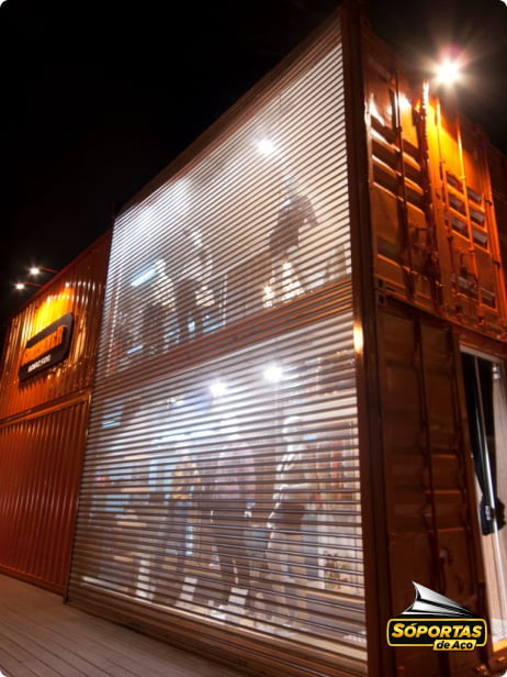 imagem Design sofisticado e dinâmico as Portas de Enrolar Automática em diferentes modelos