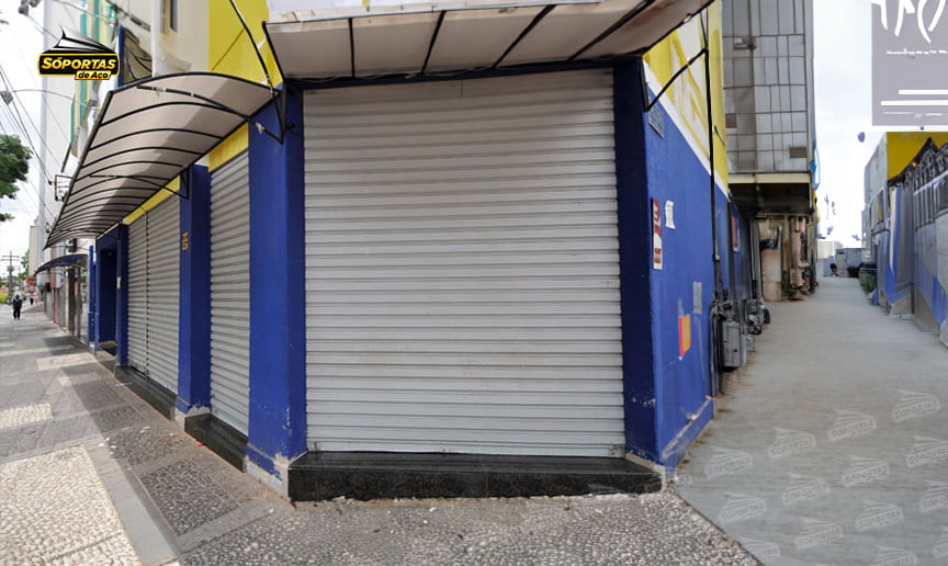 portas de enrolar para comércio