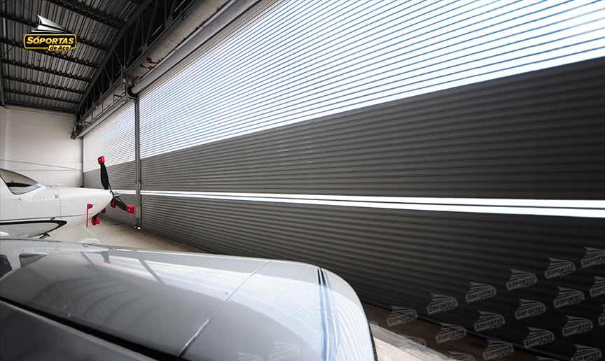 Portas de Aço para Hangar