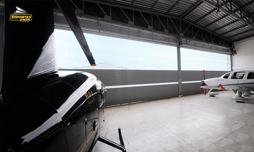 Portas de Aço para Hangar