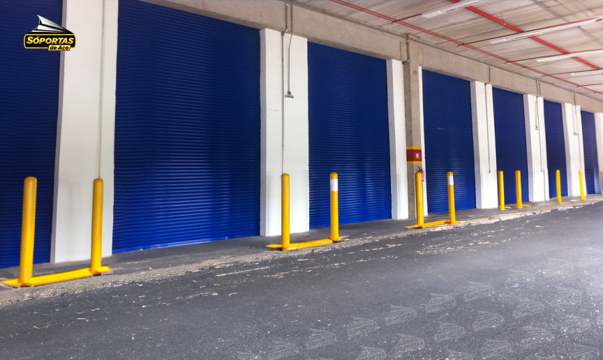 Portas de Aço para Centro Logístico