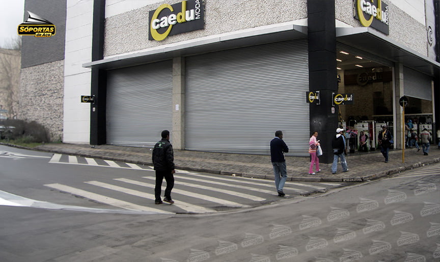 portas de enrolar para comércio