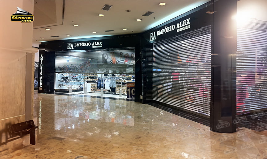 portas de enrolar para comércio