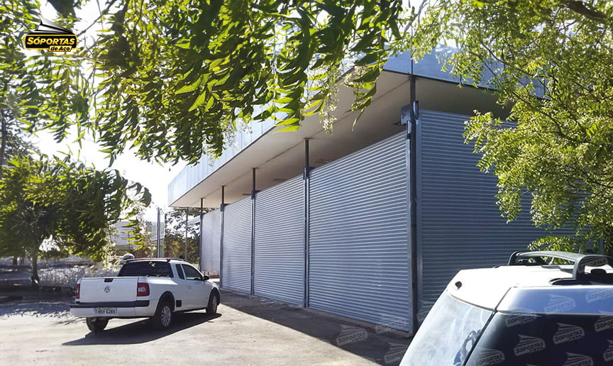 portas de enrolar para comércio