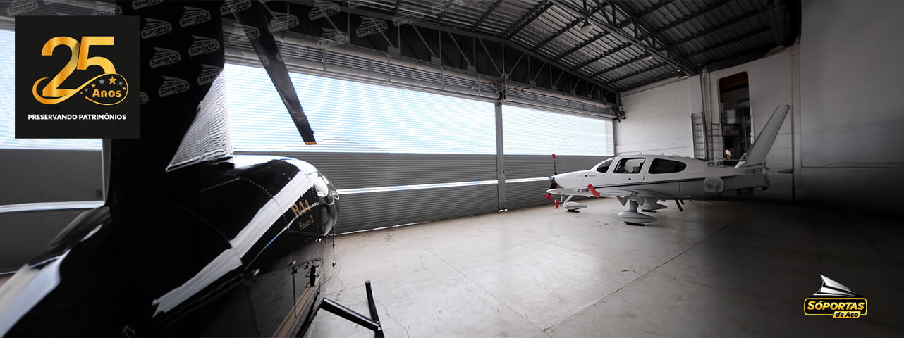 Portas de Aço para Hangar