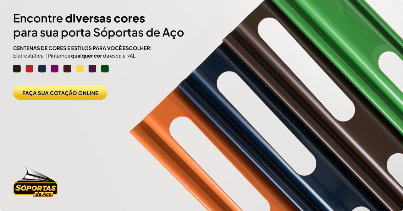 Encontre diversas cores para sua porta
