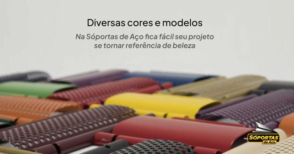 Diversas cores e modelos