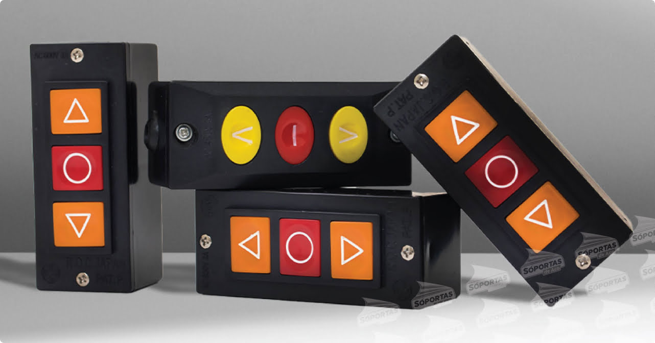 A botoeira abre, para e fecha sua porta com maior segurança