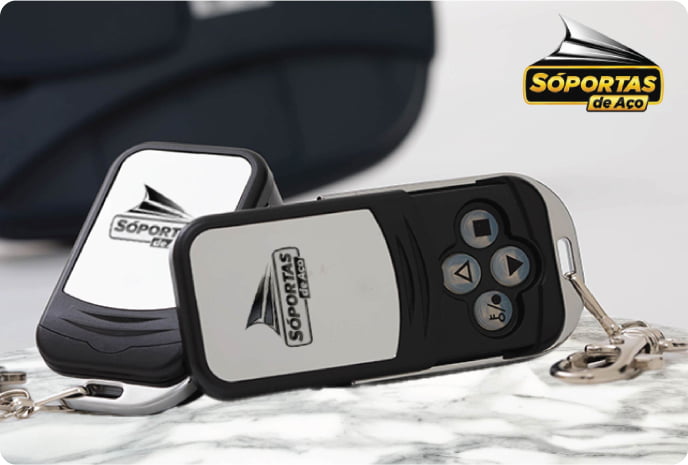 Controle Remoto com Design Moderno e Eficiente.