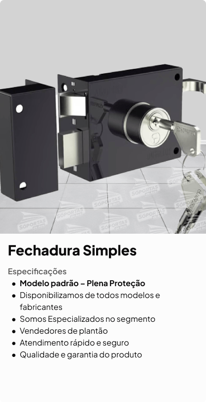 Fechadura Simples