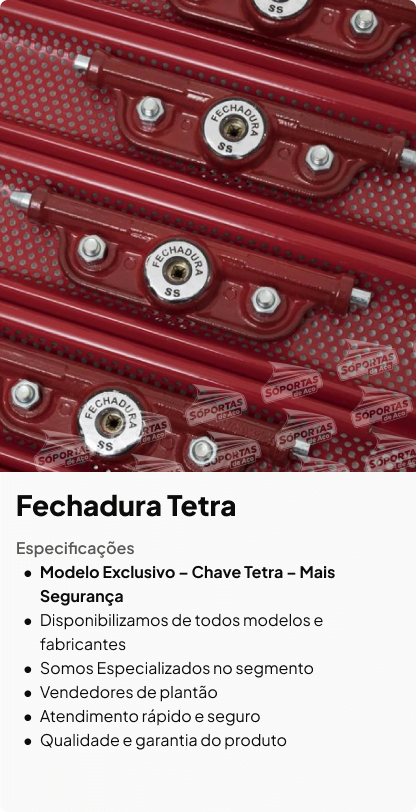 Fechadura Tetra