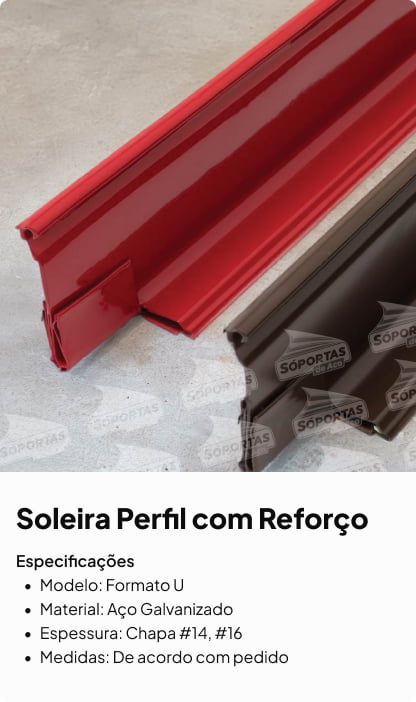 Soleira Perfil com Reforço