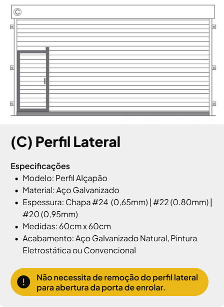Perfil Lateral