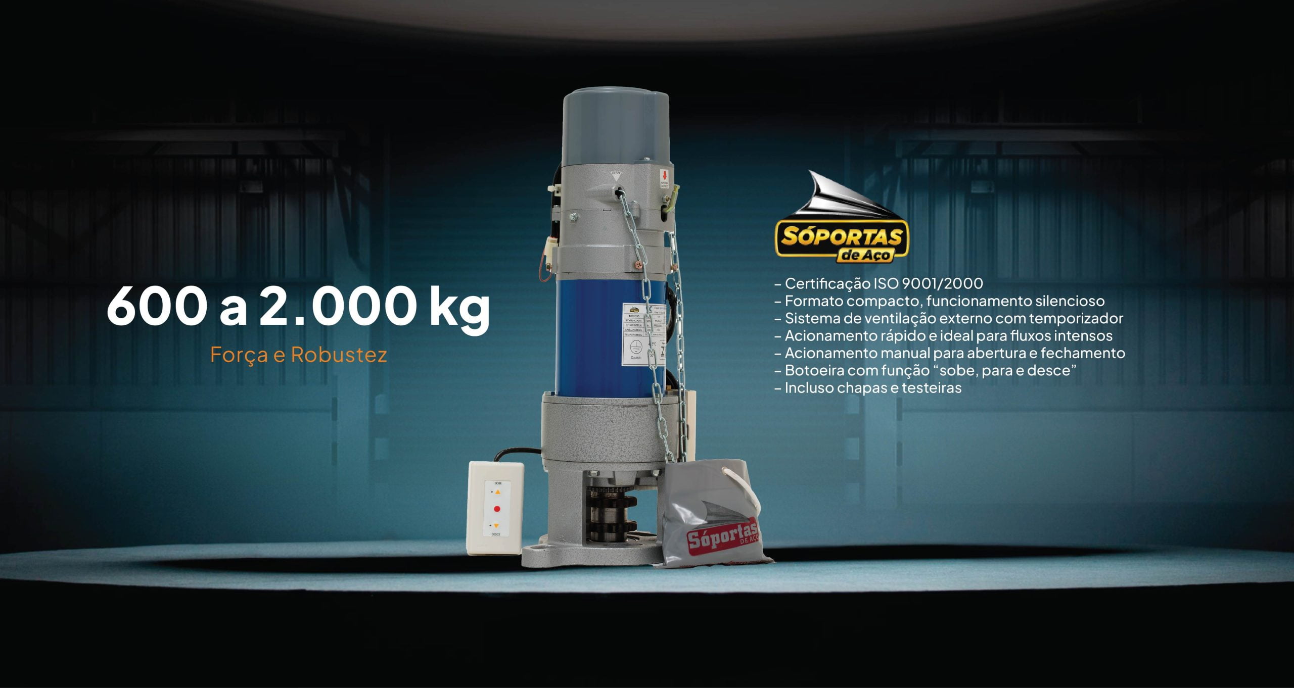 motor de 600 a 2000 kg