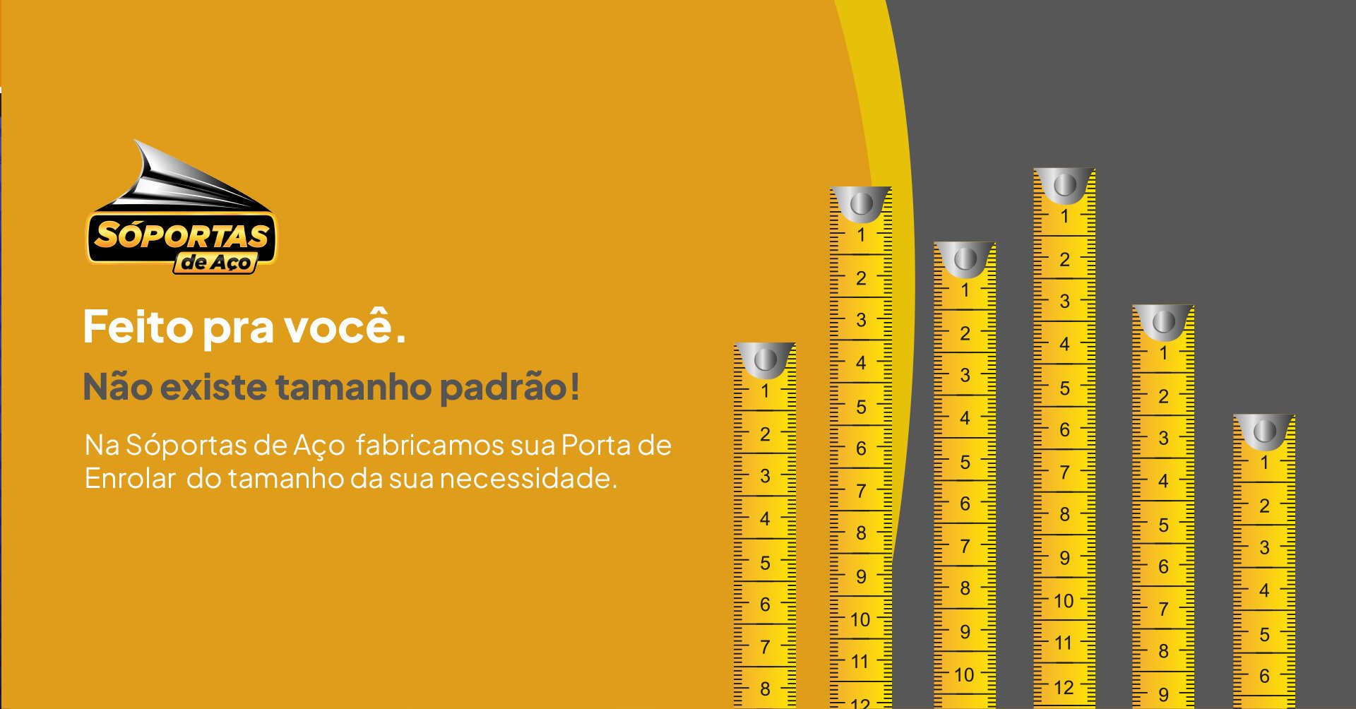 Medindo Portas de Enrolar Automáticas.