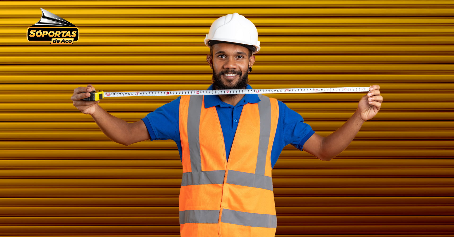 Medindo Portas de Enrolar Automáticas.