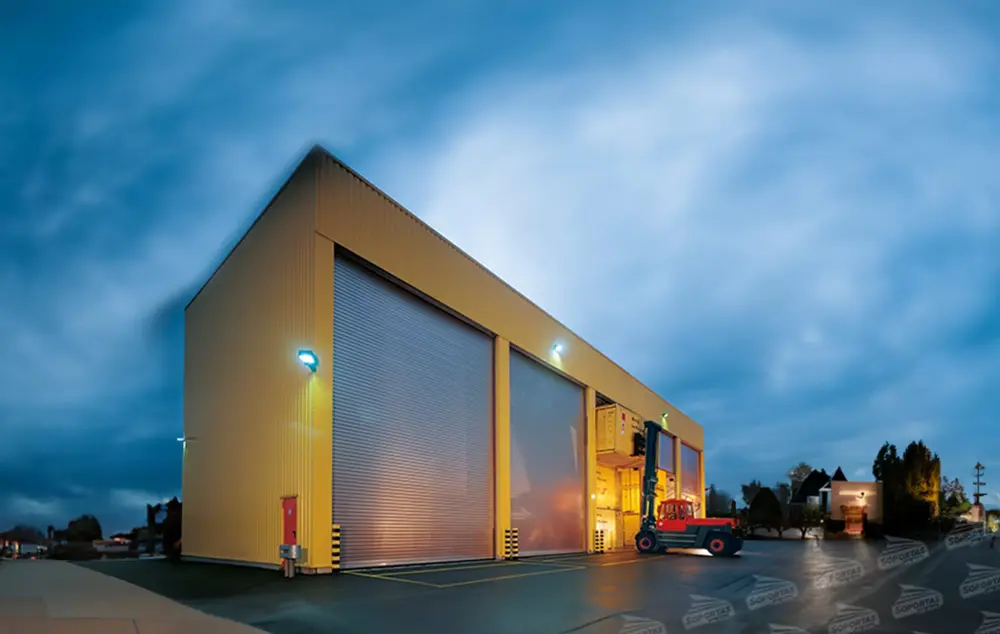 Porta de enrolar para Industria